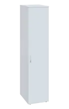 CSTP 5 - 42 šatní skříň, 1-dveřová, tyč, pravá, 1800x400x600, bílá