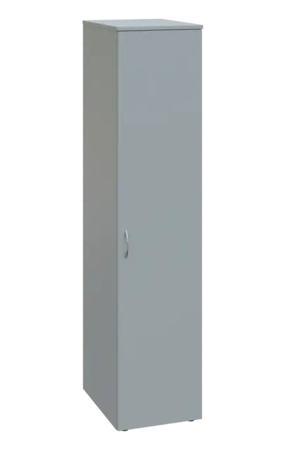 CSTP 5 - 42 šatní skříň, 1-dveřová, tyč, pravá, 1800x400x600, šedá