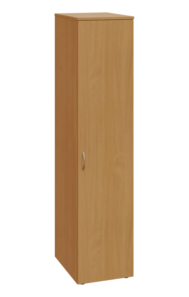 CSTP 5 - 42 šatní skříň, 1-dveřová, tyč, pravá, 1800x400x600, buk royal