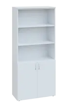 CNP 5 - 8DN3 skříň, 2-dveřová/nika, 1800x800x400, bílá