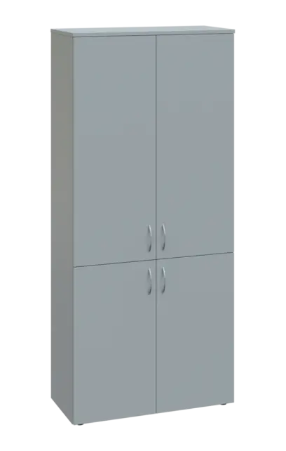CNP 5 - 84D skříň, 4-dveřová, 1800x800x400, šedá