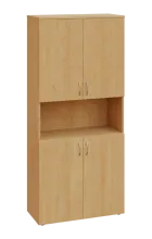 CNP 5 - 84DN skříň, 4-dvéřová/nika, 1800x800x400, javor horský