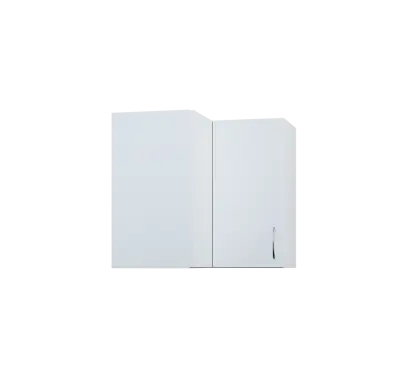 CHRDP - 6 skříňka horní, rohová, 1-dveřová, levá, 730x600x600, bílá