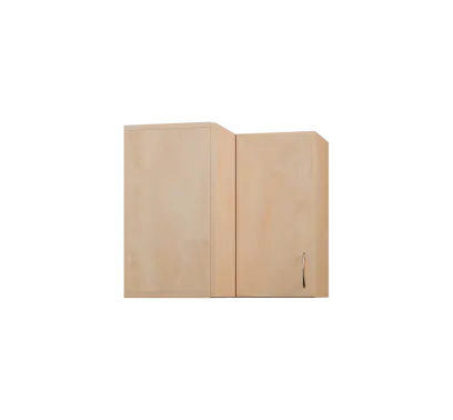 CHRDP - 6 skříňka horní, rohová, 1-dveřová, levá, 730x600x600, bříza světlá