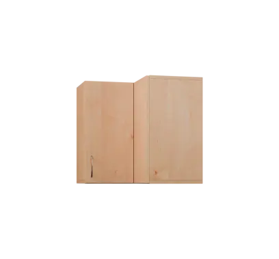 CHRDP - 6 skříňka horní, rohová, 1-dveřová, pravá, 730x600x600, javor horský