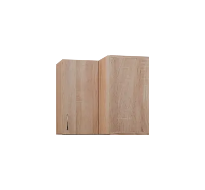 CHRDP - 6 skříňka horní, rohová, 1-dveřová, pravá, 730x600x600, dub bardolino
