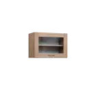 CHVP - 64S horní skříňka, výklop, prosklená, 414x600x300, dub bardolino