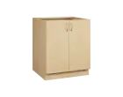 CSP - 7D spodní skříňka, 2-dveřová, 870x700x600, bříza světlá