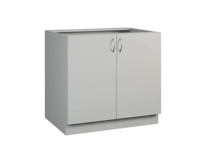 CSP - 9D spodní skříňka, 2-dveřová, 870x900x600, šedá