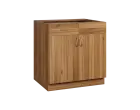 CSP - 8DZ2 spodní skříňka, 2-dveřová, 2-zásuvková, 870x800x600, ořech světlý