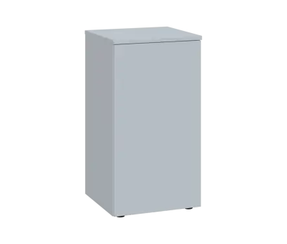 PPN 2 - 4D skříň, 1-dveřová, pravá, 750x400x400, bílá