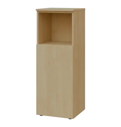 PPN 3 - 4DN skříň, 1-dveřová/nika, levá, 1100x400x400, javor horský