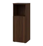 PPN 3 - 4DN skříň, 1-dveřová/nika, levá, 1100x400x400, ořech královský