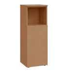 PPN 3 - 4DN skříň, 1-dveřová/nika, pravá, 1100x400x400, buk royal