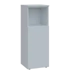 PPN 3 - 4DN skříň, 1-dveřová/nika, pravá, 1100x400x400, bílá