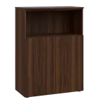 PPN 3 - 8DN skříň, 2-dveřová/nika, 1100x800x400, ořech královský