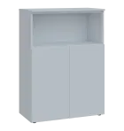 PPN 3 - 8DN skříň, 2-dveřová/nika, 1100x800x400, bílá