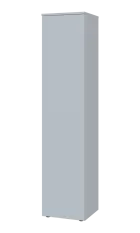 PPN 5 - 4D skříň, 1-dveřová, levá, 1800x400x400, bílá