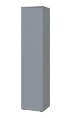 PPN 5 - 4D skříň, 1-dveřová, levá, 1800x400x400, šedá