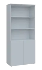 PPN 5 - 8DN3 skříň, 2-dveřová/nika, 1800x800x400, bílá