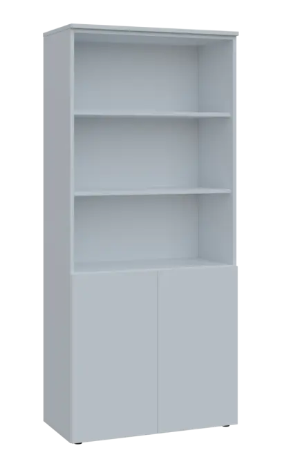 PPN 5 - 8DN3 skříň, 2-dveřová/nika, 1800x800x400, bílá