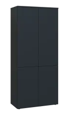 PPN 5 - 84D skříň, 4-dveřová, 1800x800x400, antracit