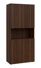 PPN 5 - 84DN skříň, 4-dvéřová/nika, 1800x800x400, ořech královský