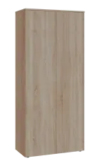 PPSR 5 - 81 šatní skříň, 2-dveřová, výsuvné ramínko, 1800x800x400, dub bardolino