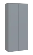 PPSR 5 - 81 šatní skříň, 2-dveřová, výsuvné ramínko, 1800x800x400, šedá