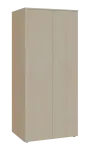 PPST 5 - 82 šatní skříň, 2-dveřová, tyč, 1800x800x600, bříza světlá