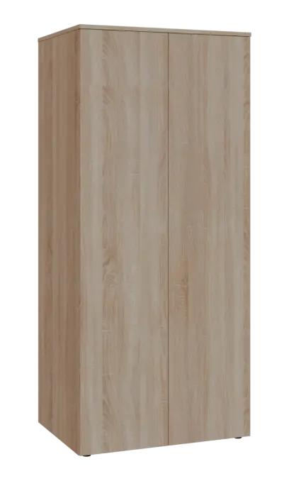 PPST 5 - 82 šatní skříň, 2-dveřová, tyč, 1800x800x600, dub bardolino