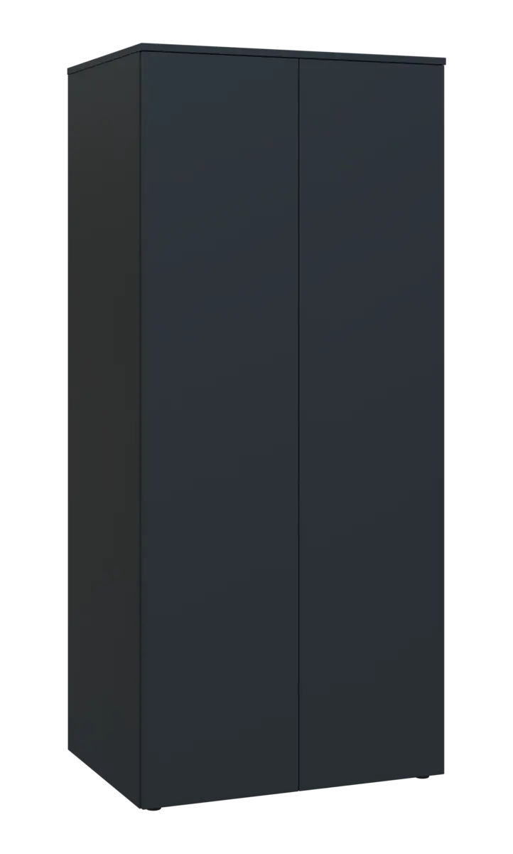 PPST 5 - 82 šatní skříň, 2-dveřová, tyč, 1800x800x600, antracit