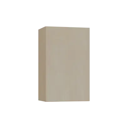 PPH - 45D horní skříňka, 1-dveřová, pravá, 730x450x300, bříza světlá