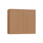 PPH - 8D horní skříňka, 2-dveřová, 730x800x300, buk royal