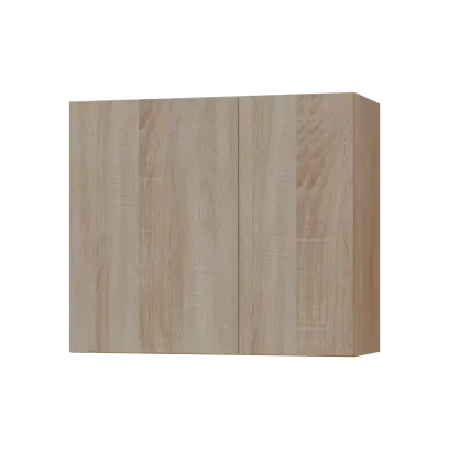 PPHR - 85D horní skříňka, 2-dveřová, rohová, levá, 730x850x300, dub bardolino