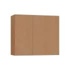 PPHR - 85D horní skříňka, 2-dveřová, rohová, pravá, 730x850x300, buk royal