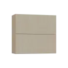 PPHVV - 8D horní skříňka, 2 výklopy, 730x800x300, bříza světlá