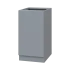 PPS - 45D spodní skříňka, 1-dveřová, levá, 870x450x600, šedá