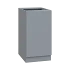 PPS - 45D spodní skříňka, 1-dveřová, pravá, 870x450x600, šedá