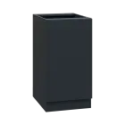 PPS - 45D spodní skříňka, 1-dveřová, pravá, 870x450x600, antracit