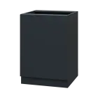 PPS - 6D spodní skříňka, 1-dveřová, levá, 870x600x600, antracit