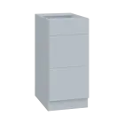 PPS - 4Z33 spodní skříňka, 3-zásuvková, 870x400x600, bílá