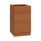 PPS - 5Z33 spodní skříňka, 3-zásuvková, 870x500x600, olše jantar