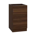 PPS - 5Z33 spodní skříňka, 3-zásuvková, 870x500x600, ořech královský