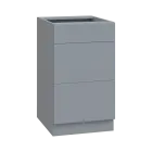 PPS - 5Z33 spodní skříňka, 3-zásuvková, 870x500x600, šedá