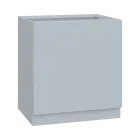 PPSDK - 8Z1 spodní skříňka, 3x koše se SERVO-DRIVEM, 870x800x600, bílá