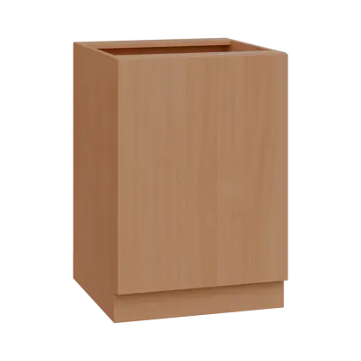 PPSK - 6Z1 spodní skříňka, 3x koš, 870x600x600, buk royal