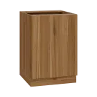 PPSK - 6Z1 spodní skříňka, 3x koš, 870x600x600, ořech světlý