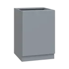 PPSK - 6Z1 spodní skříňka, 3x koš, 870x600x600, šedá