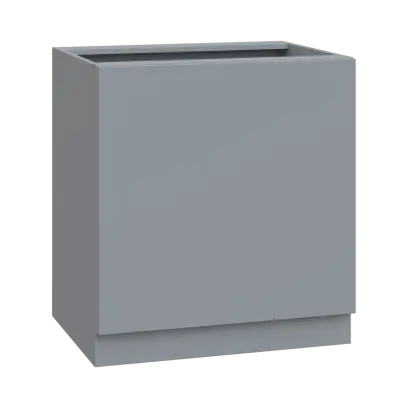 PPSK - 8Z1 spodní skříňka, 3x koš, 870x800x600, šedá